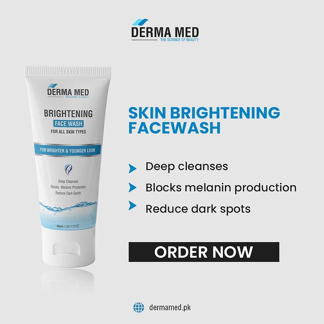Derma Med - Skin Brightening Facewash-60gm